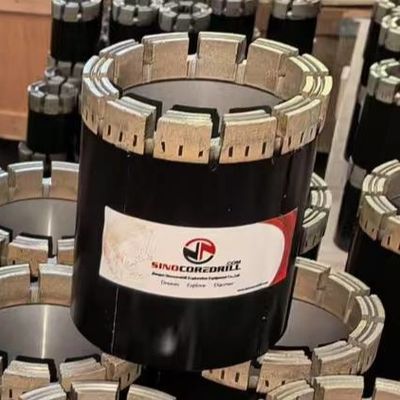 PQ-Matrix-Schicht Diamantkern-Bit optimiert für abrasive Felsformationen