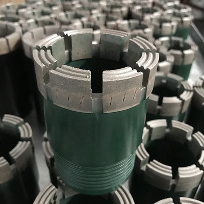 NX HX imprägnierte Diamond Core Bit Reaming Shell für Bergbau-Erforschungs-Bohrung