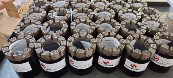 Verlegtes Hauptquartier Diamond Core Drilling Bit For-Bau BQ-NQ