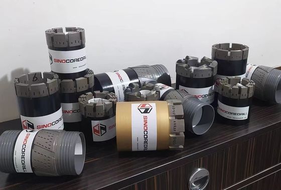 Imprägnierte Art Diamond Core Drill Bits For geologische und Mineralerforschung