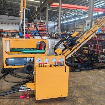 Nq 600m volles hydraulisches geologisches unterirdisches Bohrgerät mit höherer Bohrgeschwindigkeit