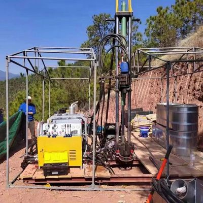 XZHP-600B BQ 600m hydraulische, tragbare Bohrgeräte, leicht zu montieren für die Bergbauforschung