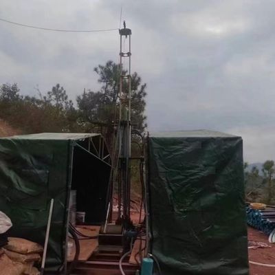 XZHP-600B BQ 600m hydraulische, tragbare Bohrgeräte, leicht zu montieren für die Bergbauforschung