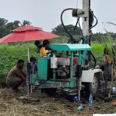 150 m Anhänger-Bohrgerät mit hohem Drehmoment für die Wasserpflege