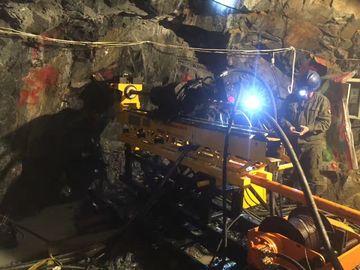 hydraulische Untertagekern-Ölplattform der Leistungsstärke-75kw mit NQ 500m