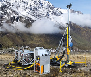 630 KG Kleine tragbare Maschine für die geologische Exploration und das Bohrgerät 300 Meter Tiefe