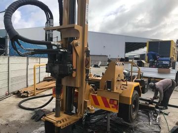 Tragbare Wasser-Brunnenbohrungs-Anlage der Saattiefe-200M mit CER-ISO-Bescheinigung
