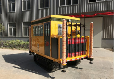 Kastenähnliche Raupen-Kegel-Durchdringen-Prüfeinrichtungs-Vierzylinderdieselmotor-Wasserkühlung