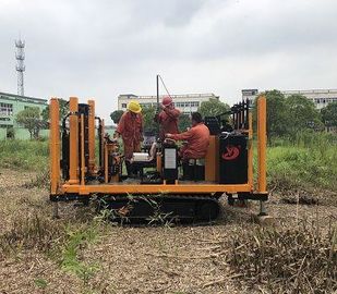 Dreh-Dieselbehälter-Kapazität der CPT-Raupen-Kegel-Durchdringen-Prüfeinrichtungs-49L