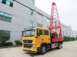 LKW angebrachte multi Funktion, die gebäude-Wasser-Brunnen M150 der Bohrmaschine-150m Zivilausführt