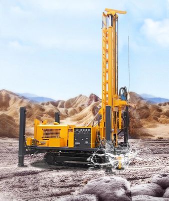 600m 650mm LKW angebrachte Wasser-Brunnenbohrung Rig Yuchai Borehole Drilling Rig TSJ-600X70 tief Multifunktions