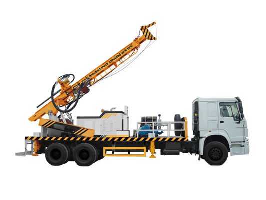 600m 650mm LKW angebrachte Wasser-Brunnenbohrung Rig Yuchai Borehole Drilling Rig TSJ-600X70 tief Multifunktions