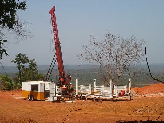 Kompaktbauweise-einfache Operation CR25 13L 298 Kilowatt geologische Erforschung 3100m Kernbohrer-Anlage BQ