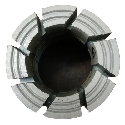 Gewundene Art Turbulenz-Krone Hauptquartier imprägnierte Diamond Core Bits For Rock-Bildung