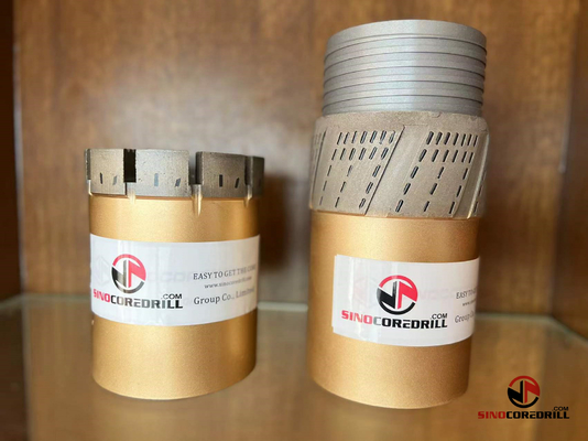 Hardrock-Bergbau 12mm Diamond Core Bit HWL imprägnierte