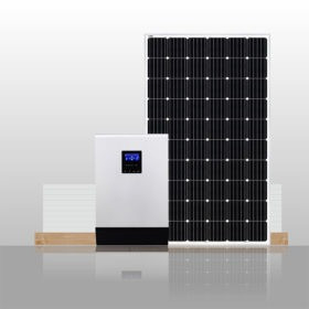 Weg Gitter-vom photo-voltaischen Haushalts-Sonnensystem mit Blei-Säure-Batterie