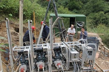 Kleine EP550 Mann - tragbare Kernbohranlage Abgelegene Berggebiete 4m x 4m Tiefe 400m