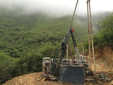 Kleine EP550 Mann - tragbare Kernbohranlage Abgelegene Berggebiete 4m x 4m Tiefe 400m