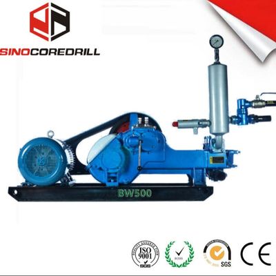 BW500 Horizontale Dreizylinder-Schlammpumpe für den Bau mit maximaler Durchflussmenge von 500 L/Min