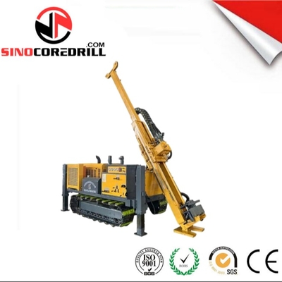 SC10 auf einem Crawler montierte Oberflächenbohranlage mit einer Tiefe von 1200 m und einem Top Drive-System