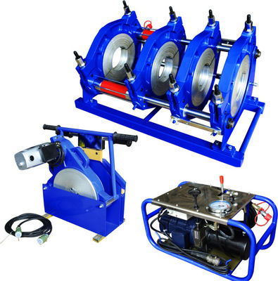 Ein guter Preis. Hydraulische halb automatische HDPE Rohr-Kolben-Schmelzschweißen-Maschine Φ 160mm bis Φ 355mm Online