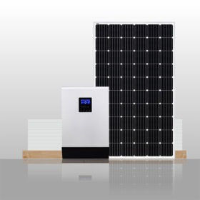 Ein guter Preis. Weg Gitter-vom photo-voltaischen Haushalts-Sonnensystem mit Blei-Säure-Batterie Online