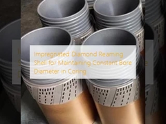 Imprägnierte Diamant-Reißschalen zur Aufrechterhaltung eines konstanten Bohrdurchmessers im Kern