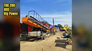 THD-280 HDD-Rig für grabenlose Projekte mit großem Durchmesser